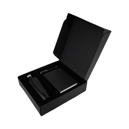 Bostra Gift Set of Water Bottle, A5 Notebook & Pen A6 Pocket Notebook 1