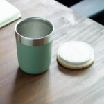 Bamboo Lid Branded Coffee Cup