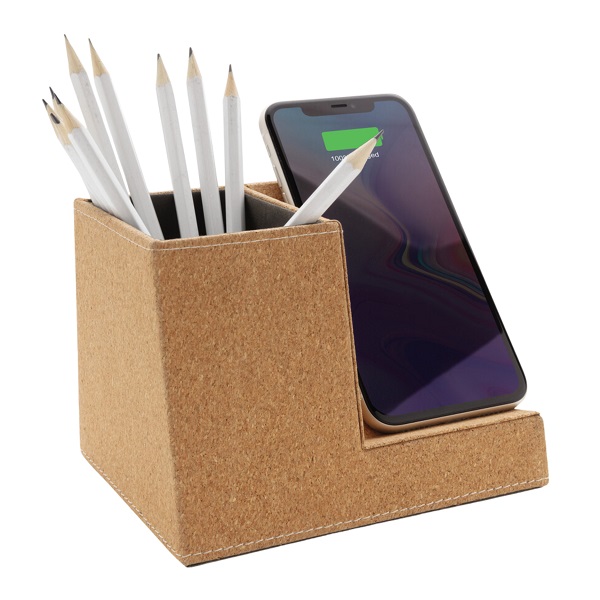 docking station with wireless charger