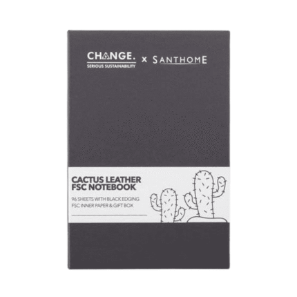 Gorgons - A5 Cactus Leather Notebook 1