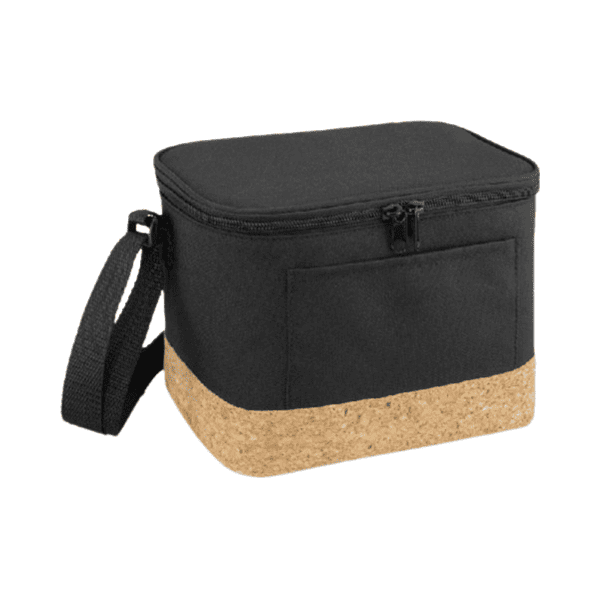 Pranzo - Polyester Lunch Bag with Cork Base 1 Corporate Gifts Middle East Polyester Lunch Bag