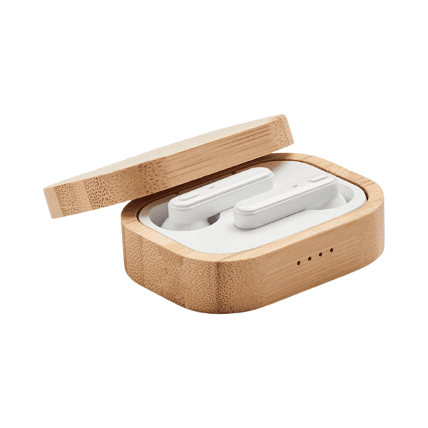 Wisai - TWS Earbuds in Bamboo Case 1 Wisai-TWS-Earbuds-in-Bamboo-Case