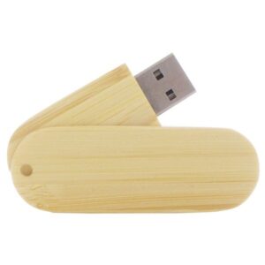Bamboo Swivel USB