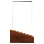 Wooden Crystal Trophy Corporate Gifts