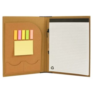 Eco-Friendly A4 Folder with Sticky Note and Pen