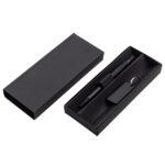 Recycled aluminium pen and keychain set as premium corporate gifts