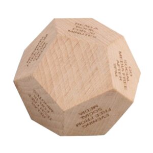 Best Digital Detox Wooden Dice for corporate gifts