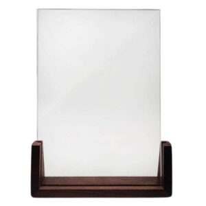 Tussala Crystal Glass and Wooden Trophy with custom engraving