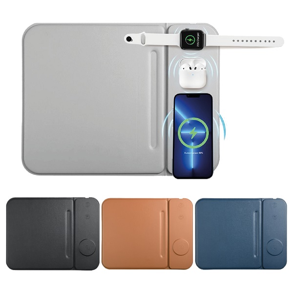 3-in-1-magnetic wireless charger mousepad