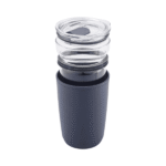 Aguavida - Glass Tumbler with Recycled Sleeve 1
