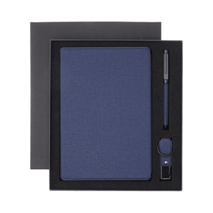 Bungur-Sustainable-Gift-Set-with-Refillable-Notebook-Pen-and-USB-Keychain