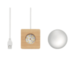 Designer LED Glass Globe for Modern Workspaces