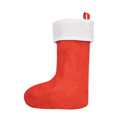 Tinsel Christmas boot festive ornament