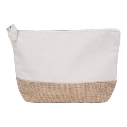 imano corporate gift jute zipper pouch
