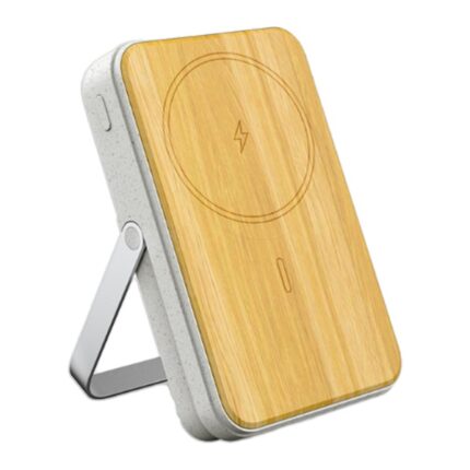 kodori bamboo magnetic power bank 10000mah