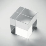 Laurel Glass Cube Award Premium Corporate Recognition