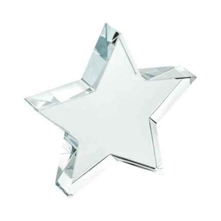 Regent Glass Star Award in Elegant Gift Box