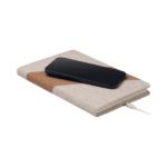 Premium corporate notebook with wireless charging