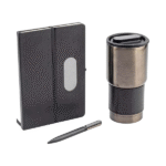 Executive tumbler notebook pen set