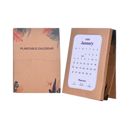 Eco-friendly plantable calendar 2026 UAE