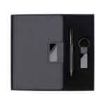 Renzo notebook keychain and pen gift set