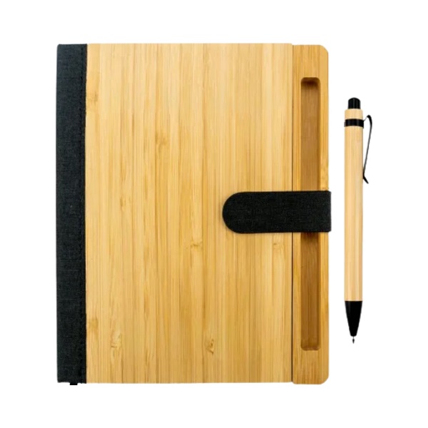 grove-rpet-bamboo-notebook A5 bamboo and rPET eco-friendly notebook