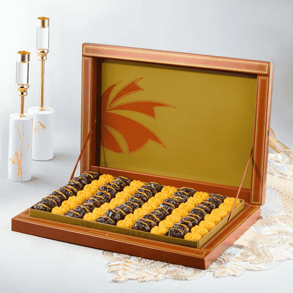 heritage-saffron-maamoul-executive-gift Luxury Arabian sweets for corporate gifting