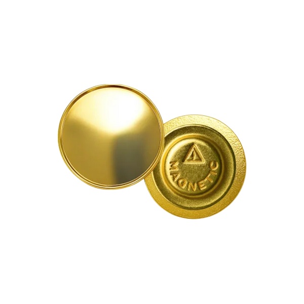 prestio-round-gold-magnetic-badge prestio gold metal magnetic badge