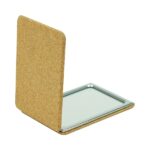 cork cover compact mirror