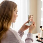 executive portable pocket mirror