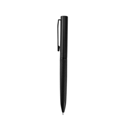 Matte finish twist action metal ball pen