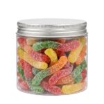 colorful mixed jelly treats